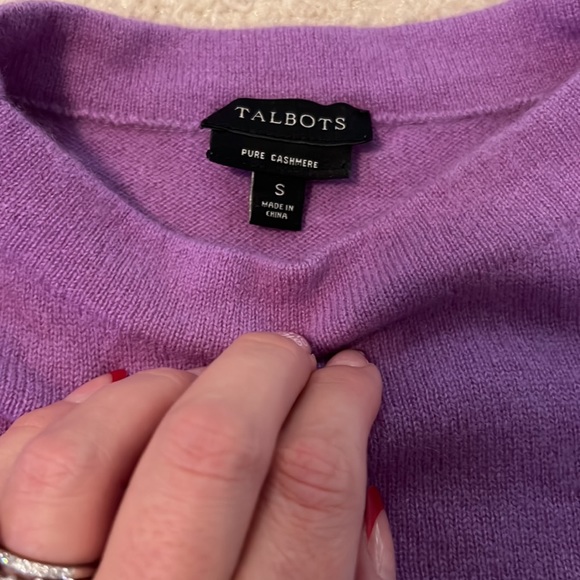 Talbots Audrey Cashmere Sweater - Picture 2 of 3